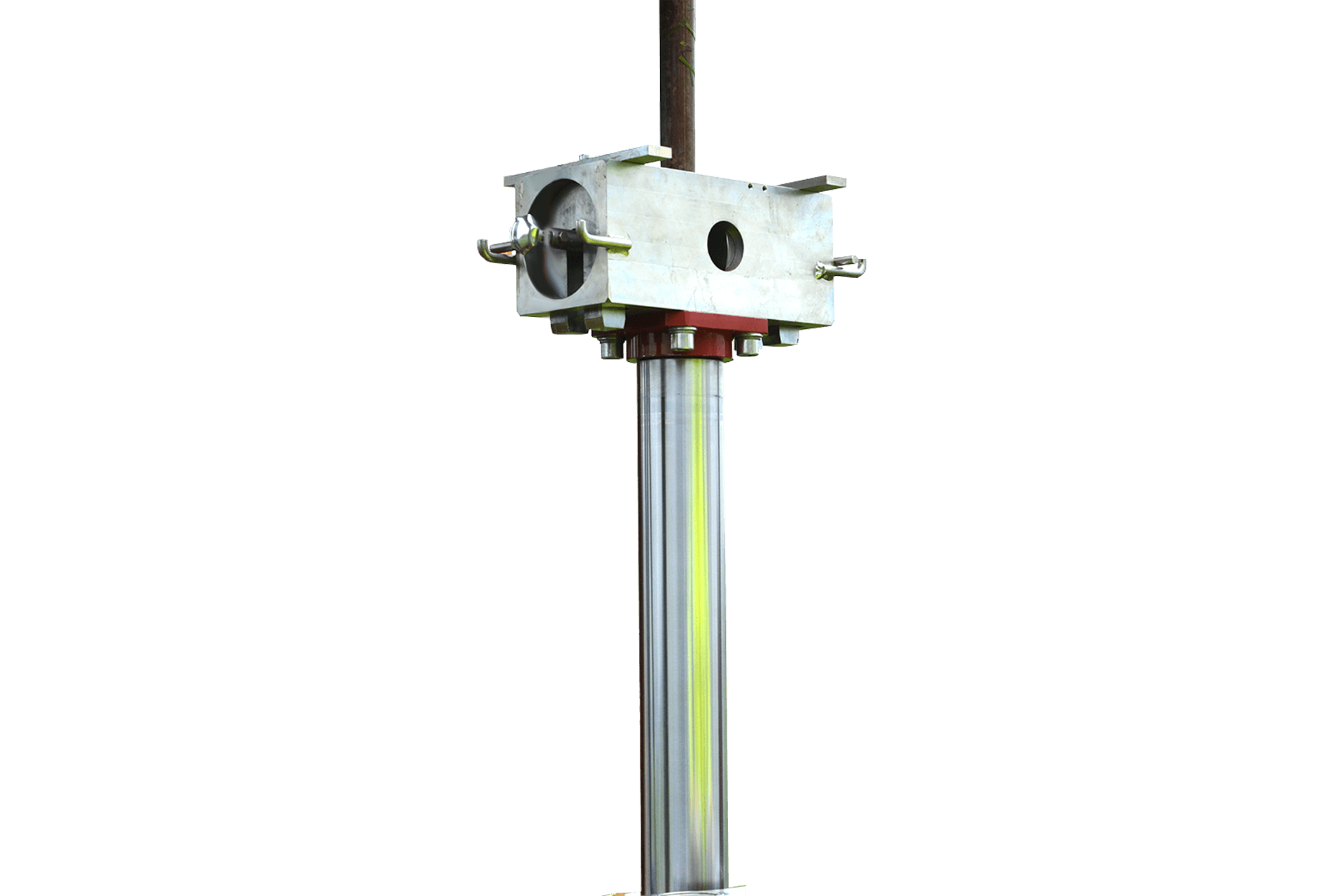Mechanical push-pull clamp