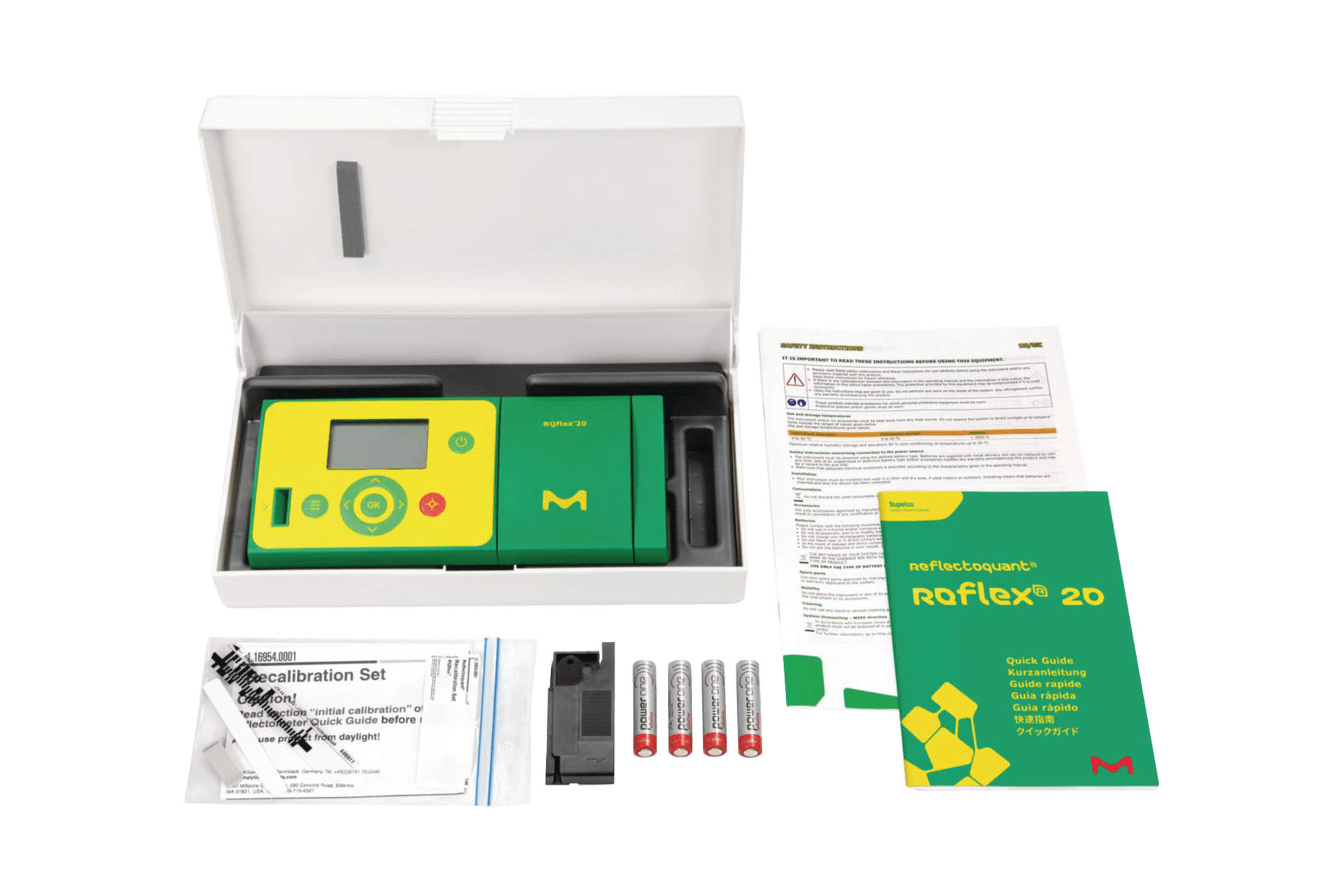 RQflex reflectometer - excl. test strip